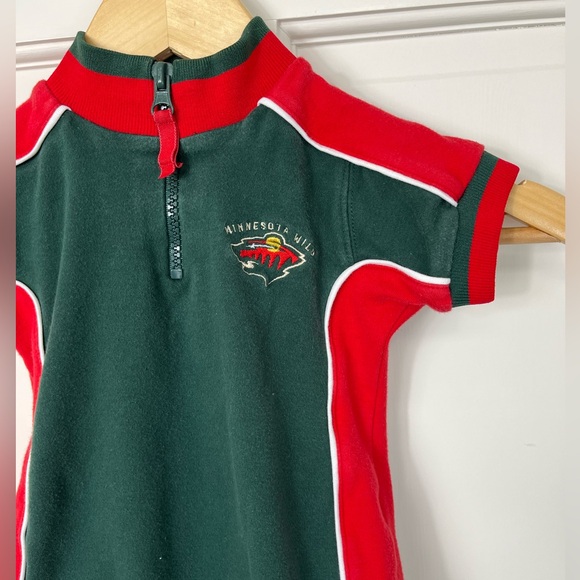 NHL Baby Outfit Size 3/6M Minnesota Wild - Picture 2 of 7